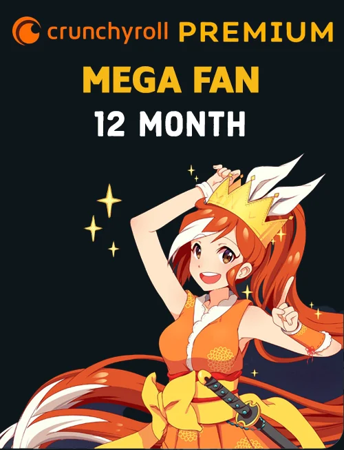 Crunchyroll 12 Meses
